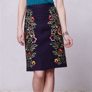 Anthropologie Moulinette Soeurs Clematis Skirt